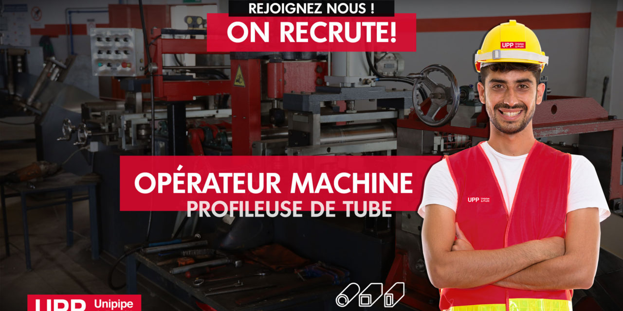 Offre d’emploi Opérateur Machine